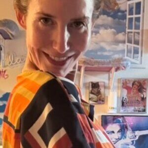 Vintage Adorable Colorful Mini Dress